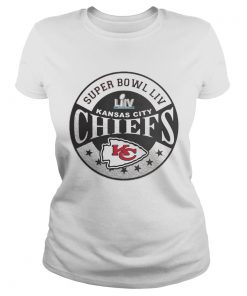 NFL Pro Line by Fanatics Branded Red Kansas City Chiefs Super Bowl LIV Bound In The Zone Metallic s Classic Ladies