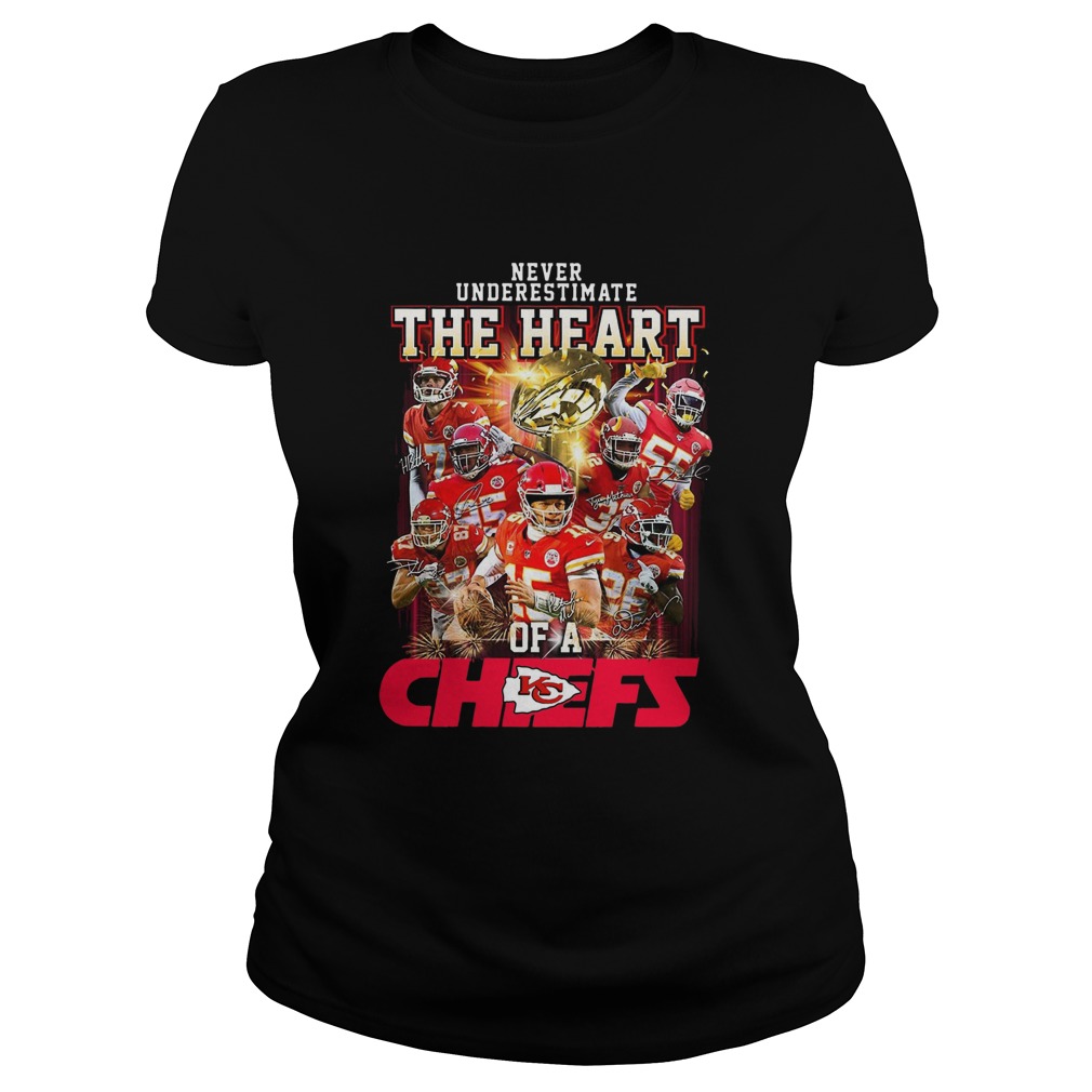 Never Underestimate A Woman Who Understands Football And Loves Kansas City Chiefs Classic Ladies