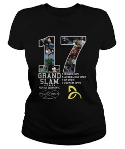 Novak Djokovic 17 Grand Slam Signatures  Classic Ladies