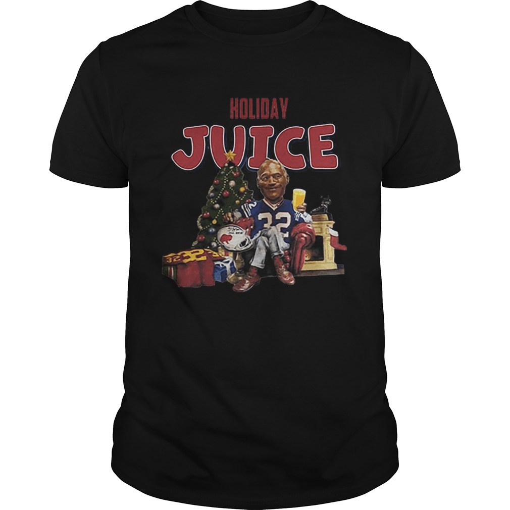 OJ Simpson Holiday Juice Buffalo Bills Christmas shirt