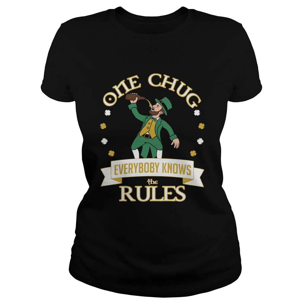 One Chug Leprechaun 2020 Classic Ladies