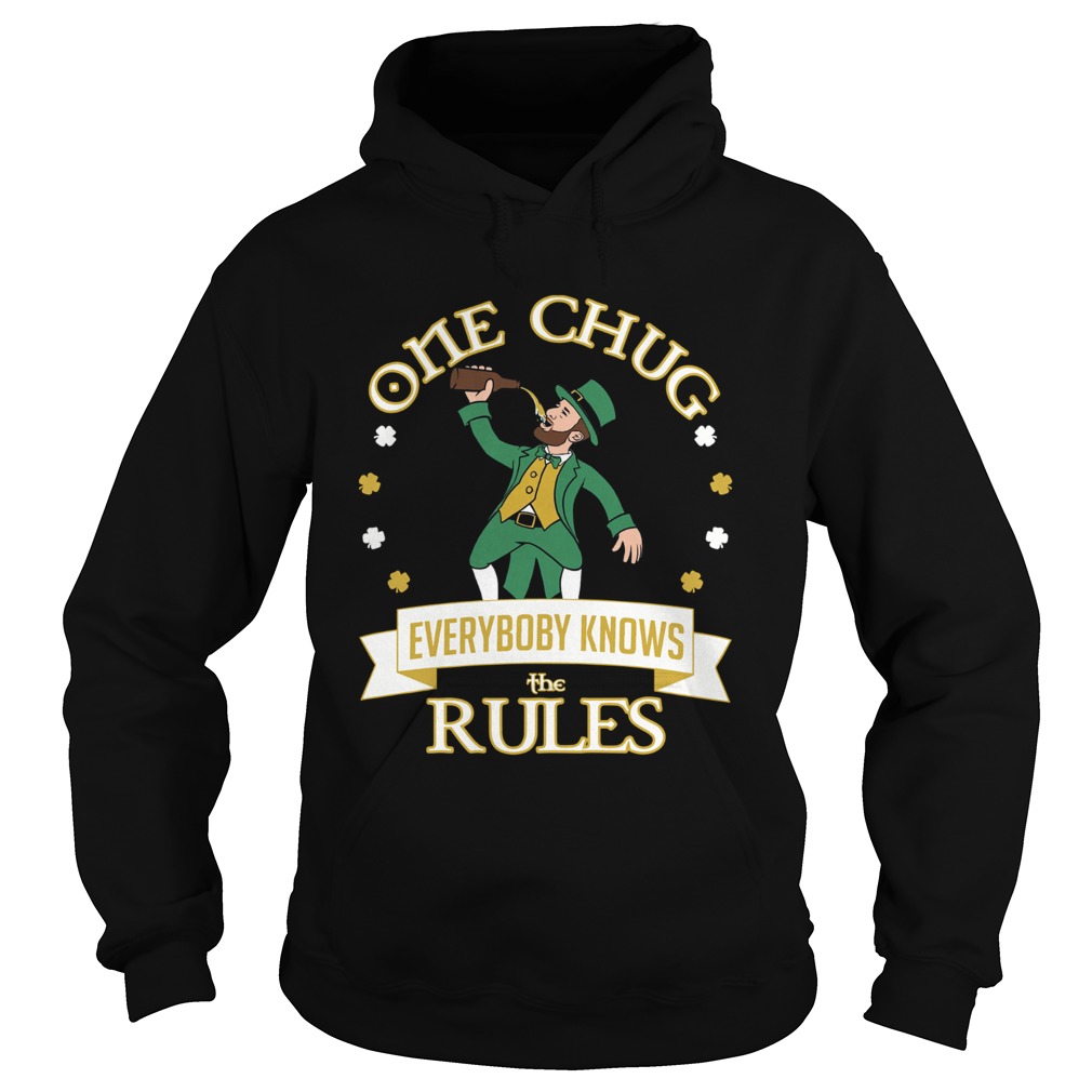 One Chug Leprechaun 2020 Hoodie