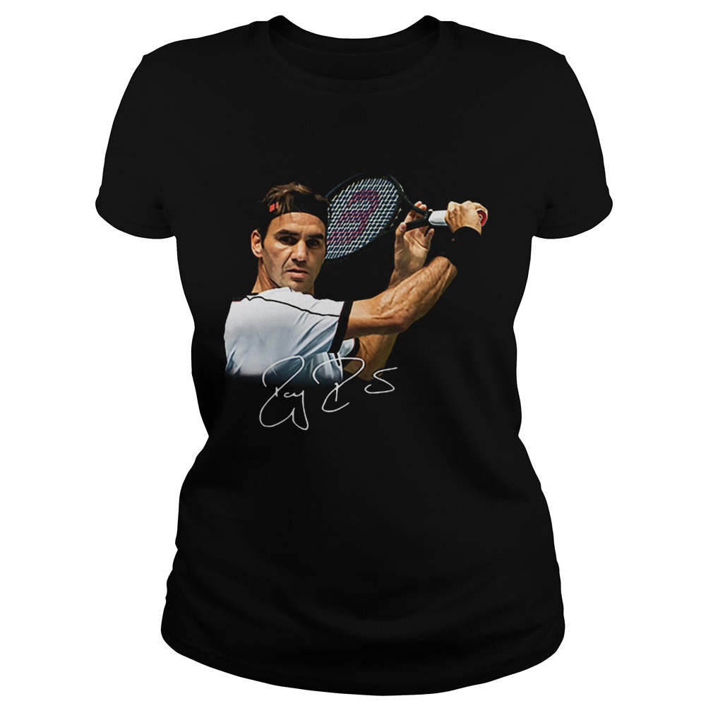 Roger Federer signature autographed Classic Ladies