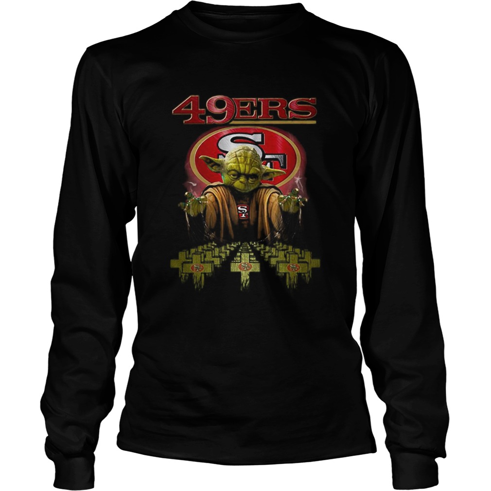 San Francisco 49ers mashup Master Yoda Star Wars LongSleeve