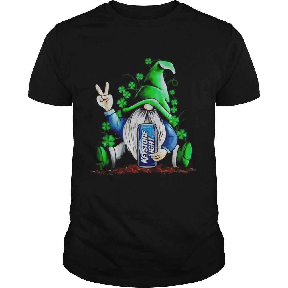 Shamrock Gnome hug Keystone Light shirt