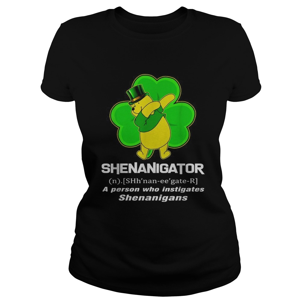 Shamrock luckiest Poor shenanigator a person who instigates shenanigans Classic Ladies