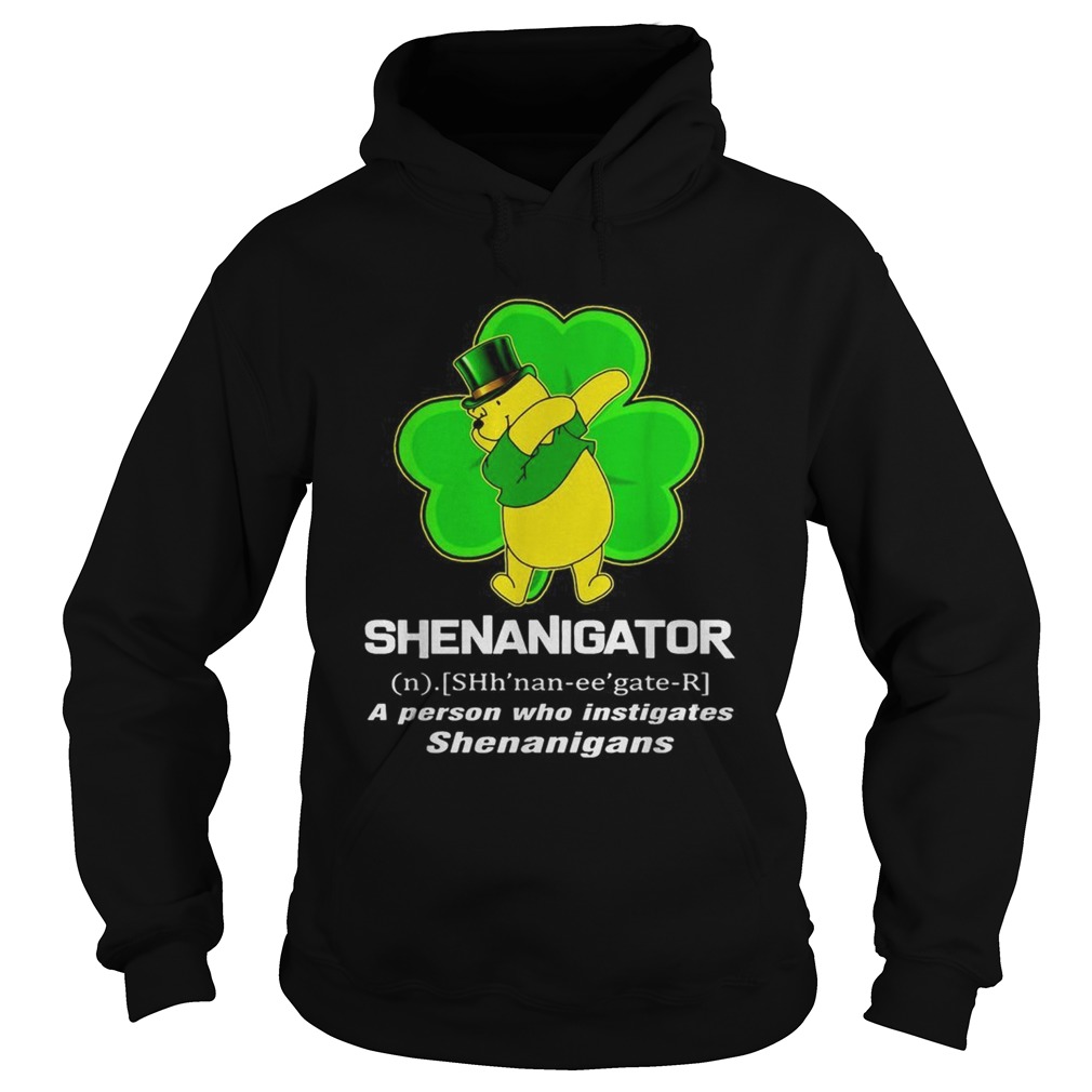 Shamrock luckiest Poor shenanigator a person who instigates shenanigans Hoodie