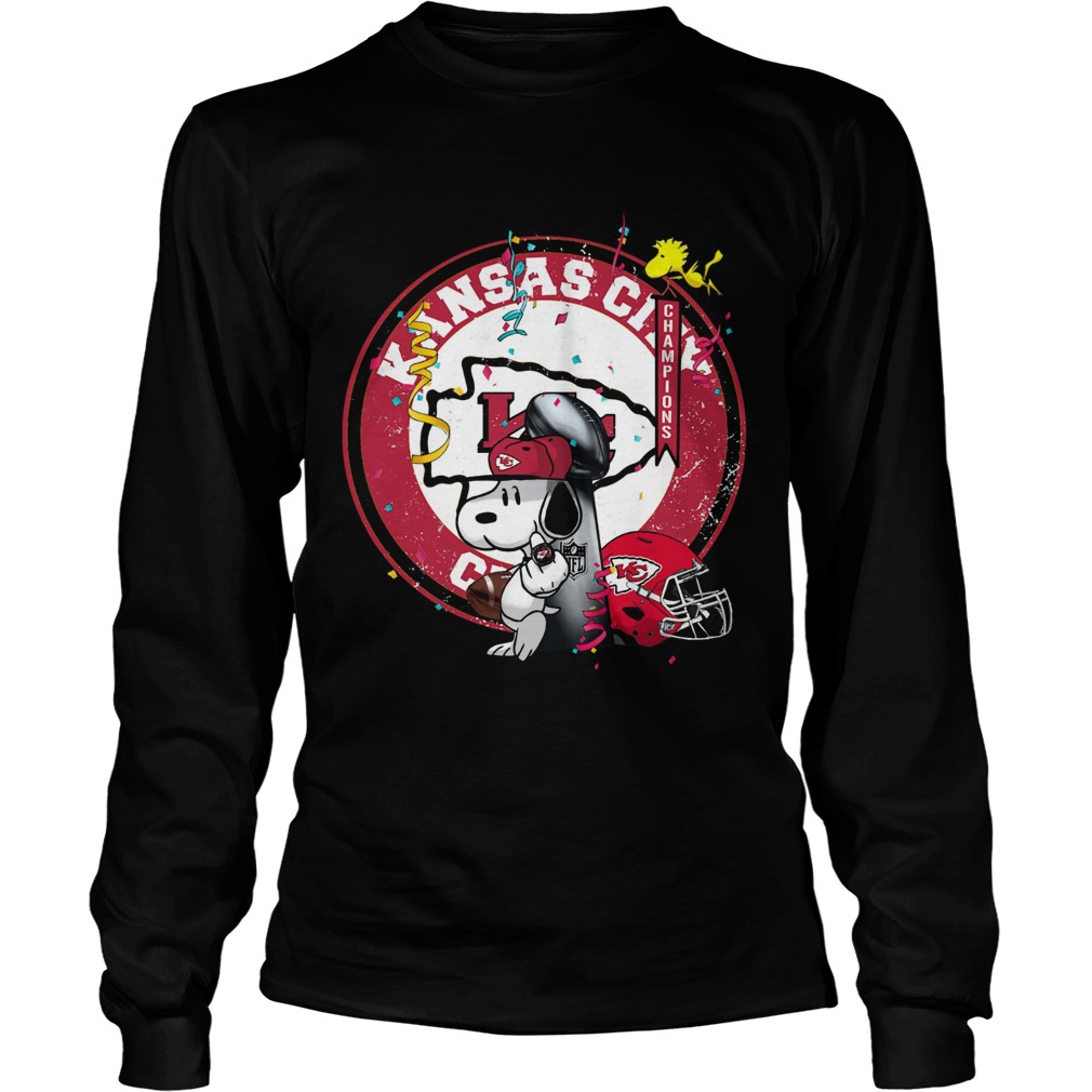 Soppy Kansas City Chiefs Super Bowl Champions LongSleeve