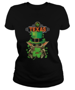 St Patricks Day Baby Yoda Hug Texas Roadhouse  Classic Ladies