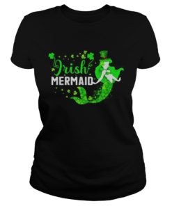 St Patricks day Irish mermaid  Classic Ladies