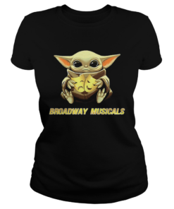 Star Wars Baby Yoda Hug Broadway Musicals  Classic Ladies