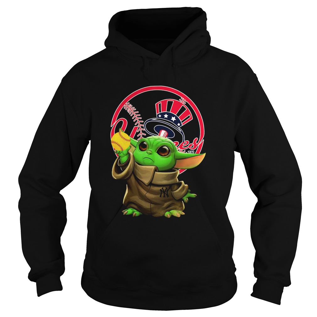 Star Wars Baby Yoda New York Yankees Hoodie