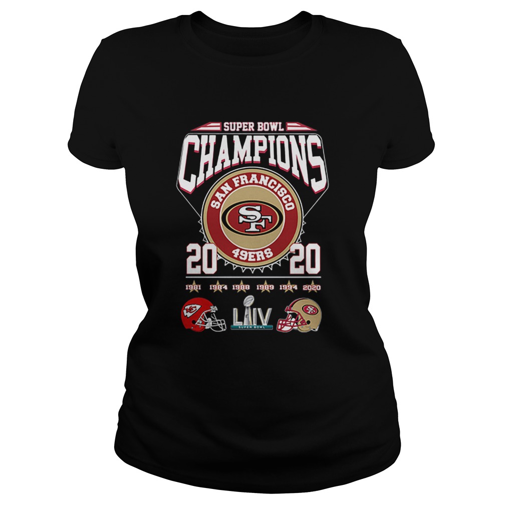 Super Bowl Champions San Francisco 49ers 2020 Classic Ladies