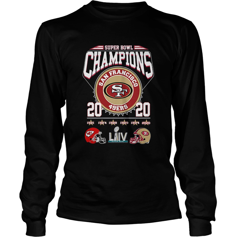 Super Bowl Champions San Francisco 49ers 2020 LongSleeve