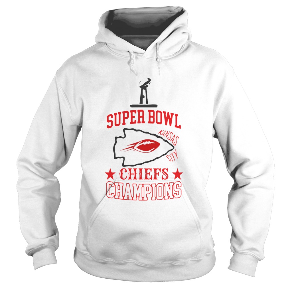 Super Bowl LIV Champions Kansas City Football Hoodie