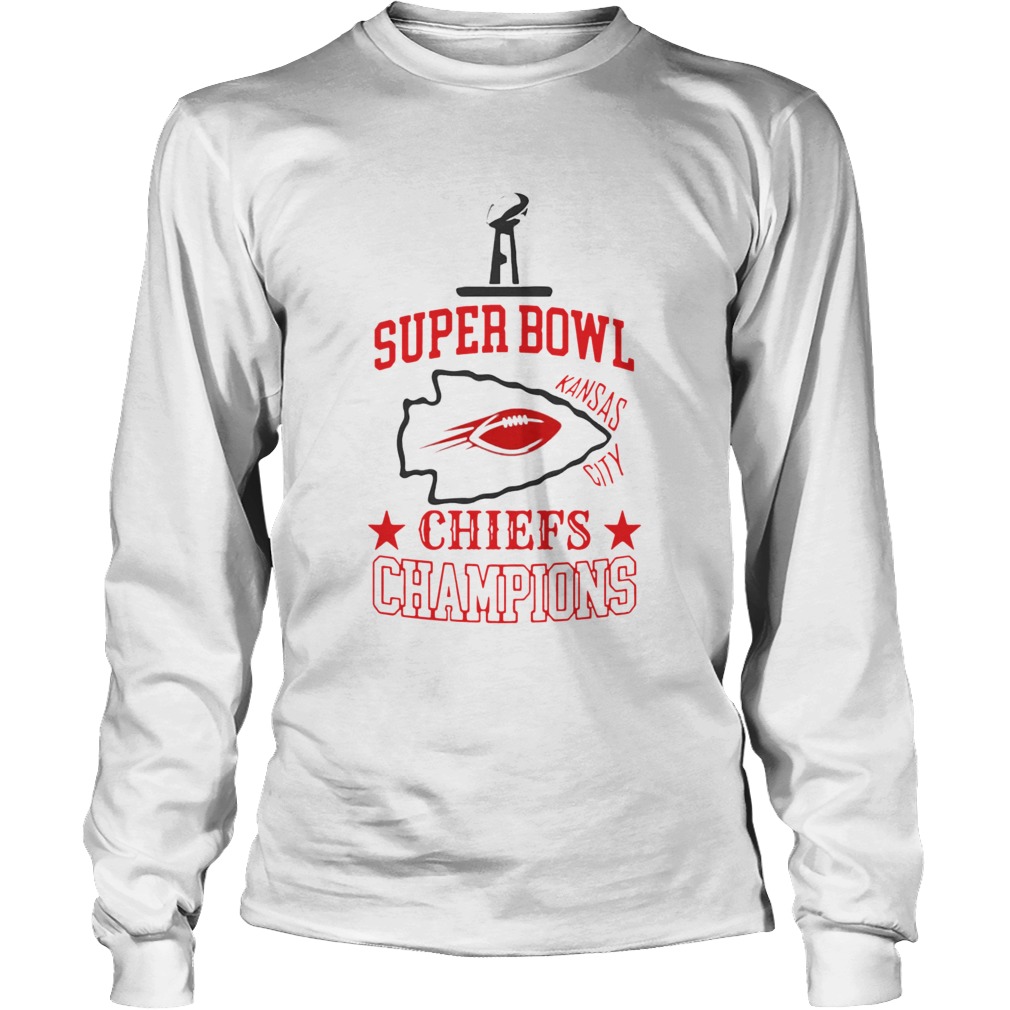 Super Bowl LIV Champions Kansas City Football LongSleeve