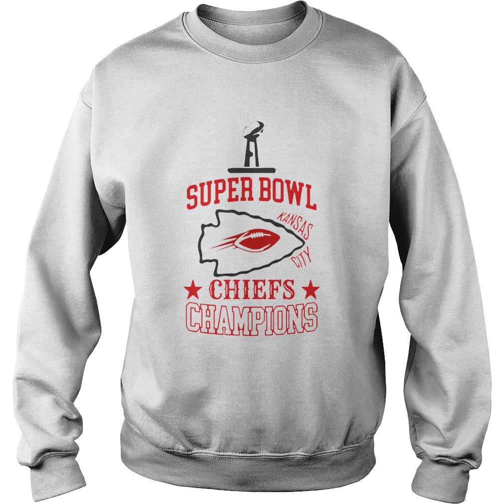 Super Bowl LIV Champions Kansas City Football Sweatshirt