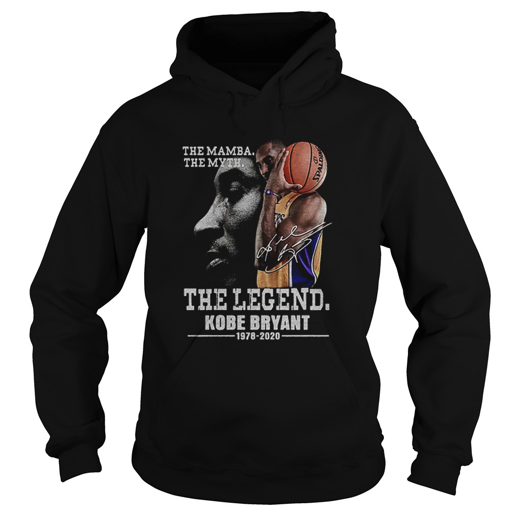 The Mamba the myth the legend Kobe Bryant 19872020 Hoodie