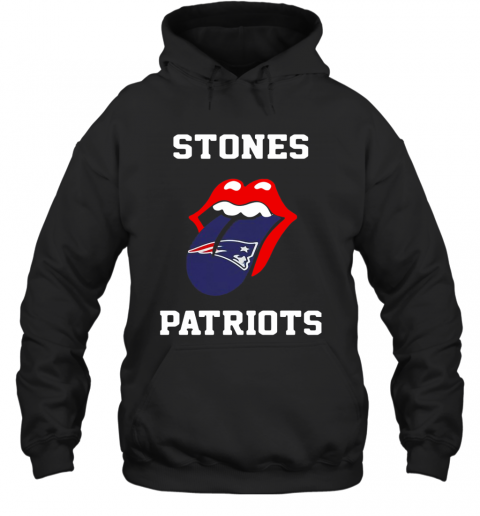 The Rolling Stones New England Patriots T-Shirt Unisex Hoodie