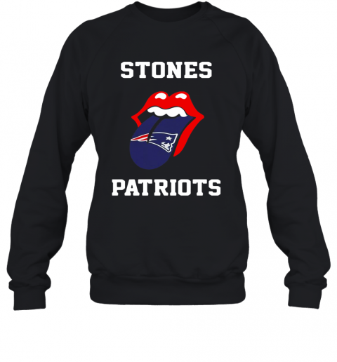 The Rolling Stones New England Patriots T-Shirt Unisex Sweatshirt