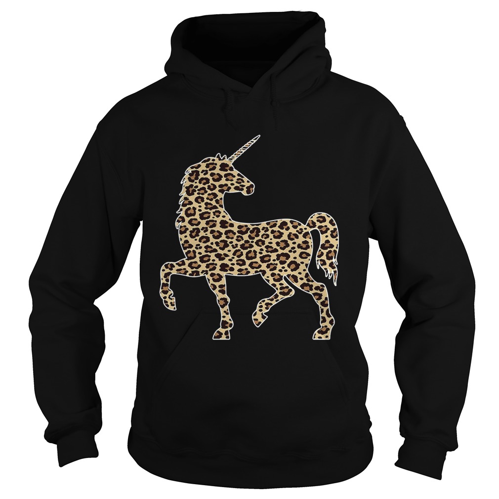 Unicorn Leopard Hoodie