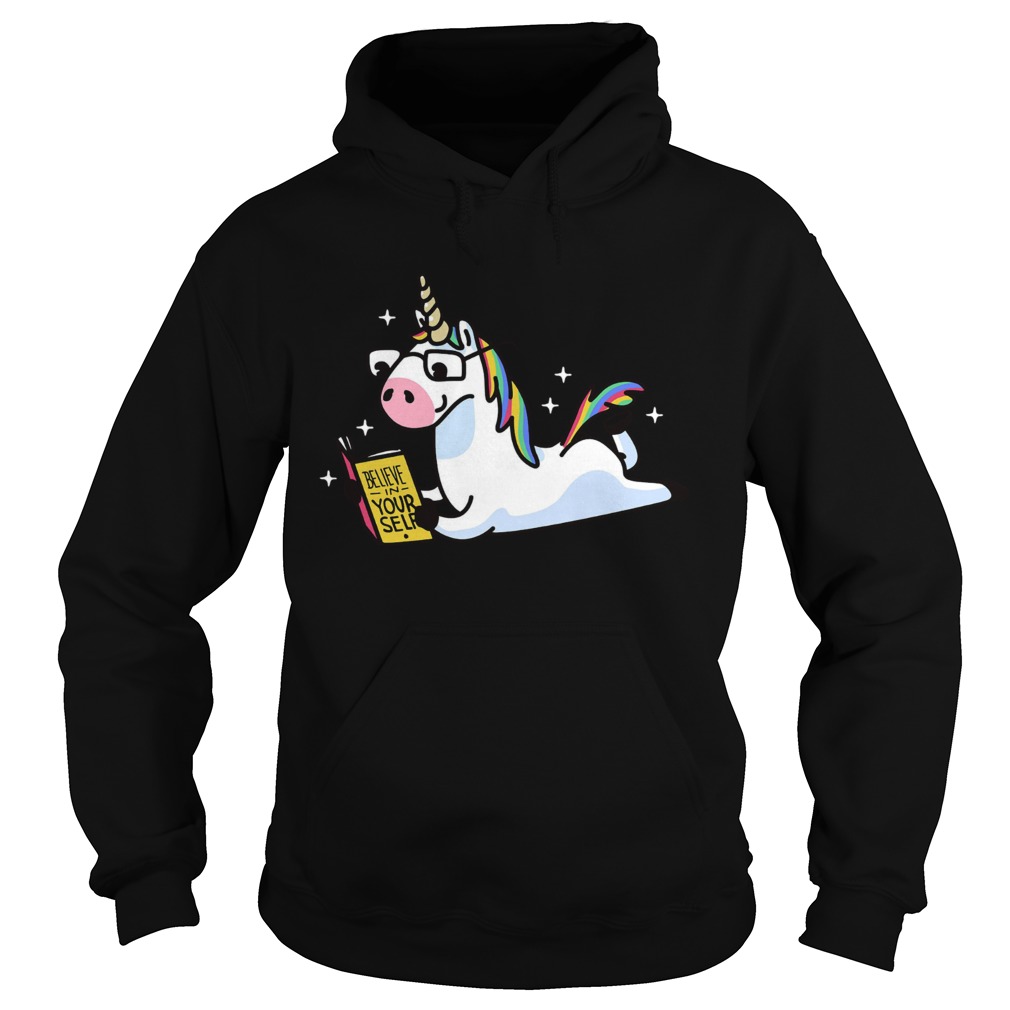 Unicorn Riding Believe In Yourself Hoodie