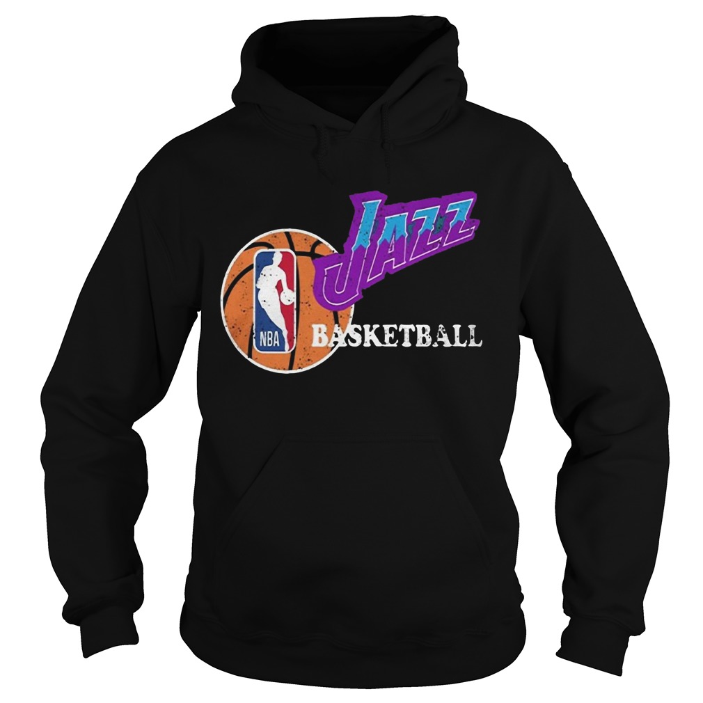 Vintage Jazz Basketball Nba Hoodie