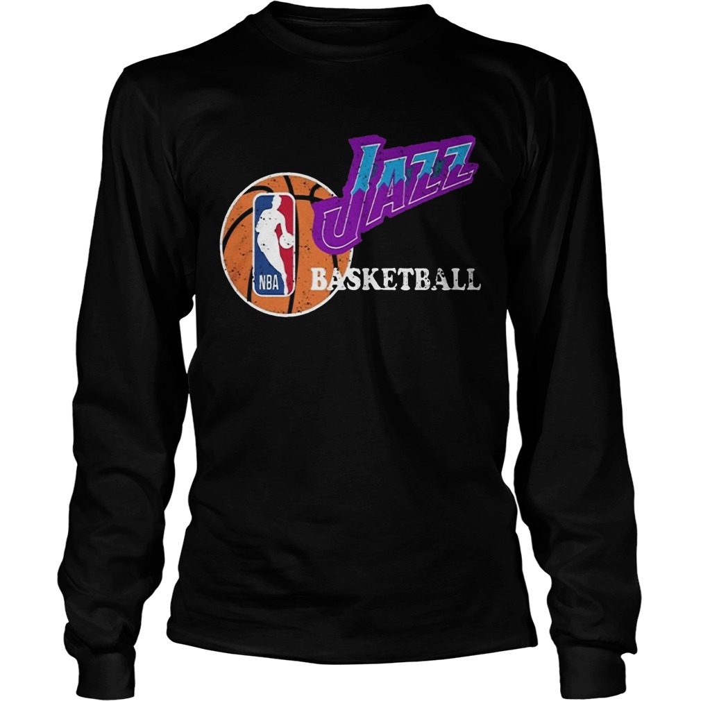 Vintage Jazz Basketball Nba LongSleeve