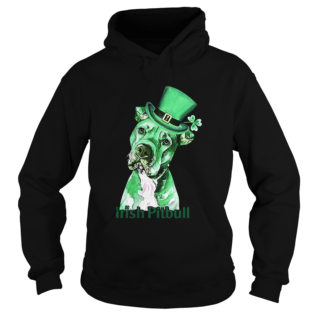 irish pitbull st patricks day Hoodie