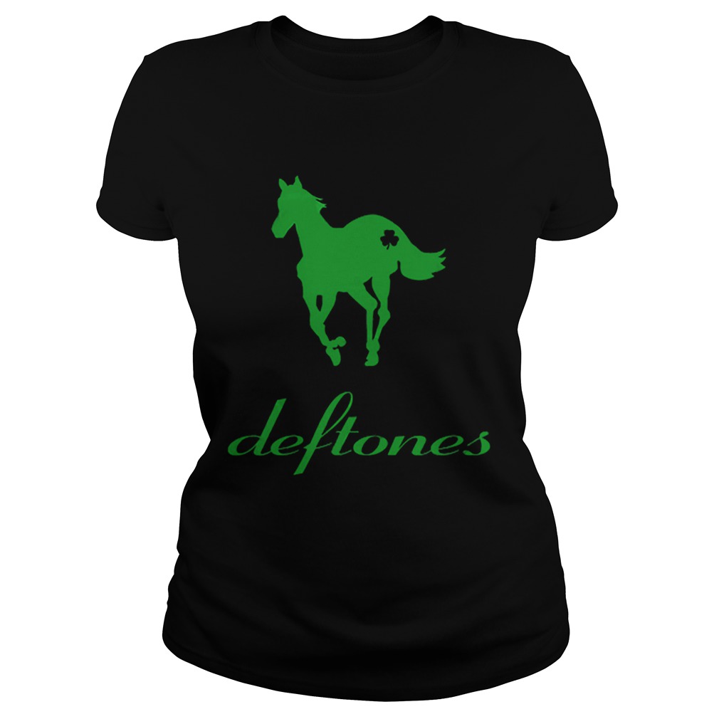 1583209848Horse deftones St. Patrickâ€™s day Classic Ladies