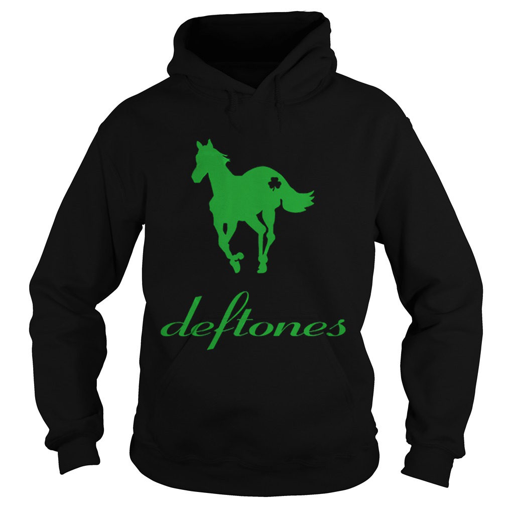 1583209848Horse deftones St. Patrickâ€™s day Hoodie