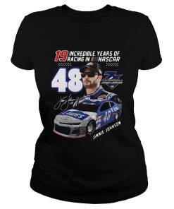 19 Incredible Years Of Racing In Nascar Jimmie Johnson 48  Classic Ladies