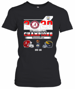 Alabama 2020 Citrus Bowl Champions Crimson Tide 35 16 T-Shirt Classic Women's T-shirt