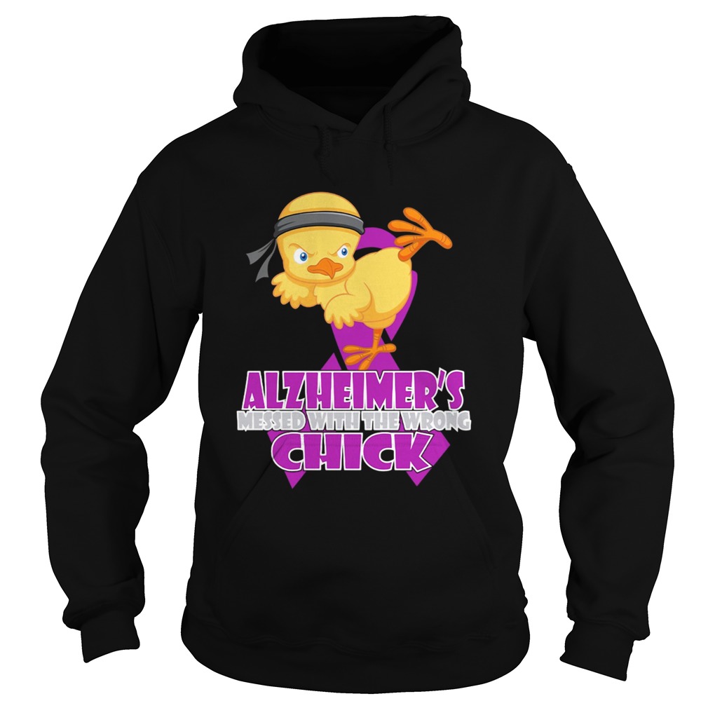 Alzheimers messed with the wrong Chick Hoodie