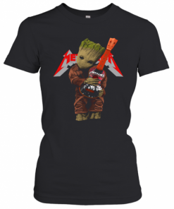 Baby Groot Hug Metallica Guitar T-Shirt Classic Women's T-shirt