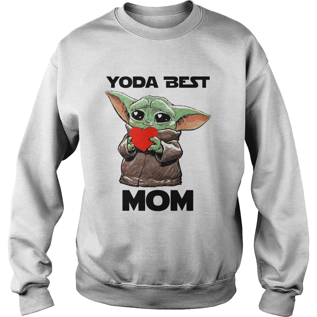 Baby Yoda Best Mom Sweatshirt