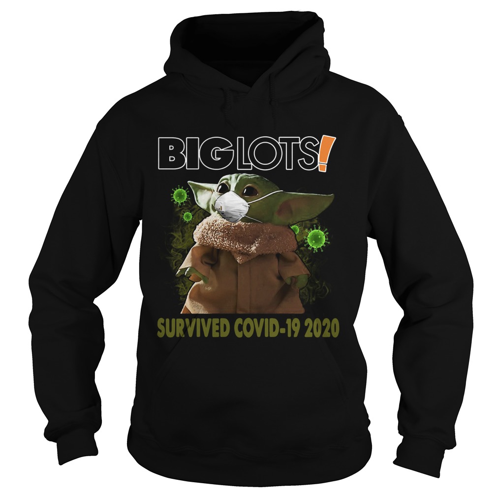 Baby Yoda Big Lots Survived Covid 19 2020 Hoodie