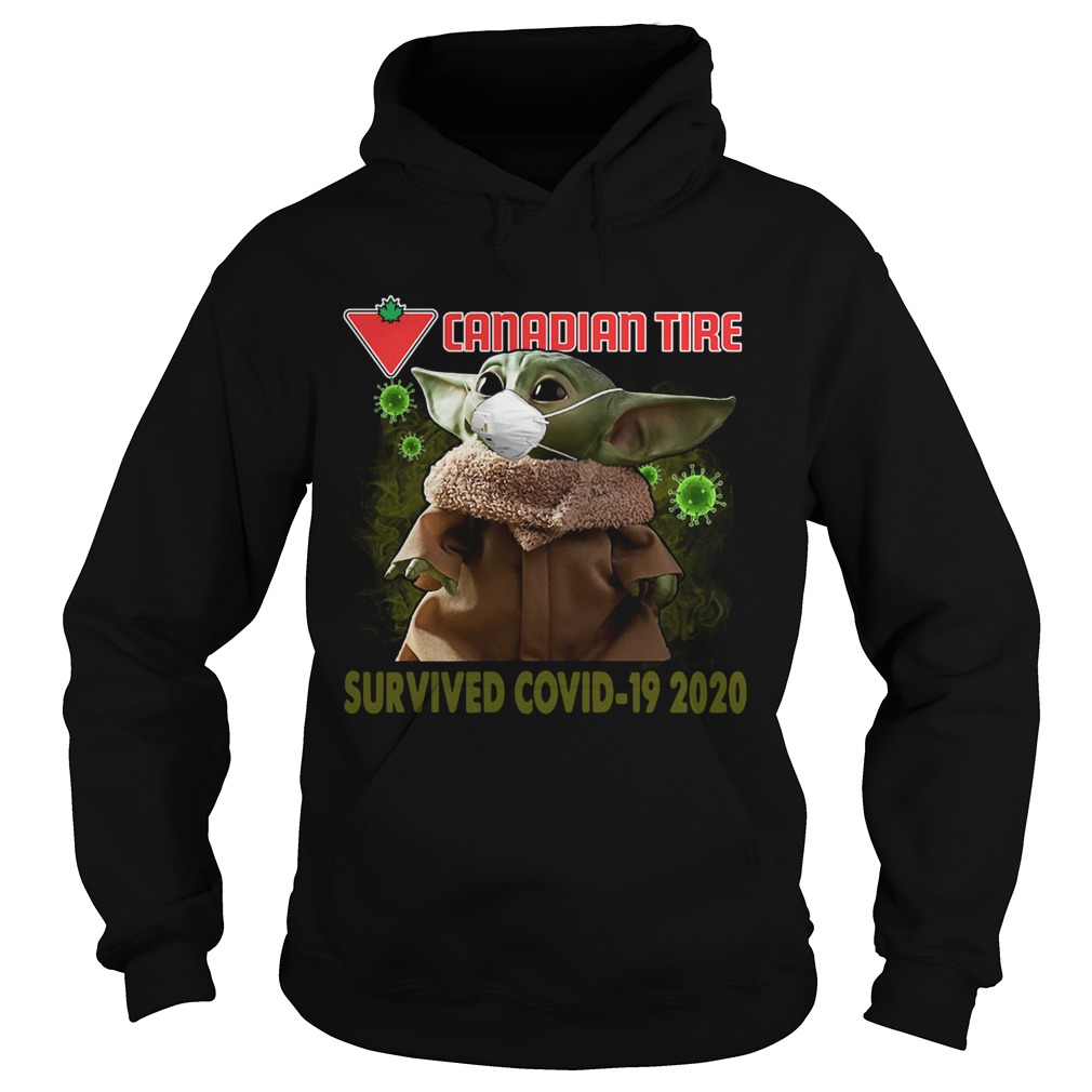 Baby Yoda Canadian Tire Survived Covid 19 2020 Hoodie