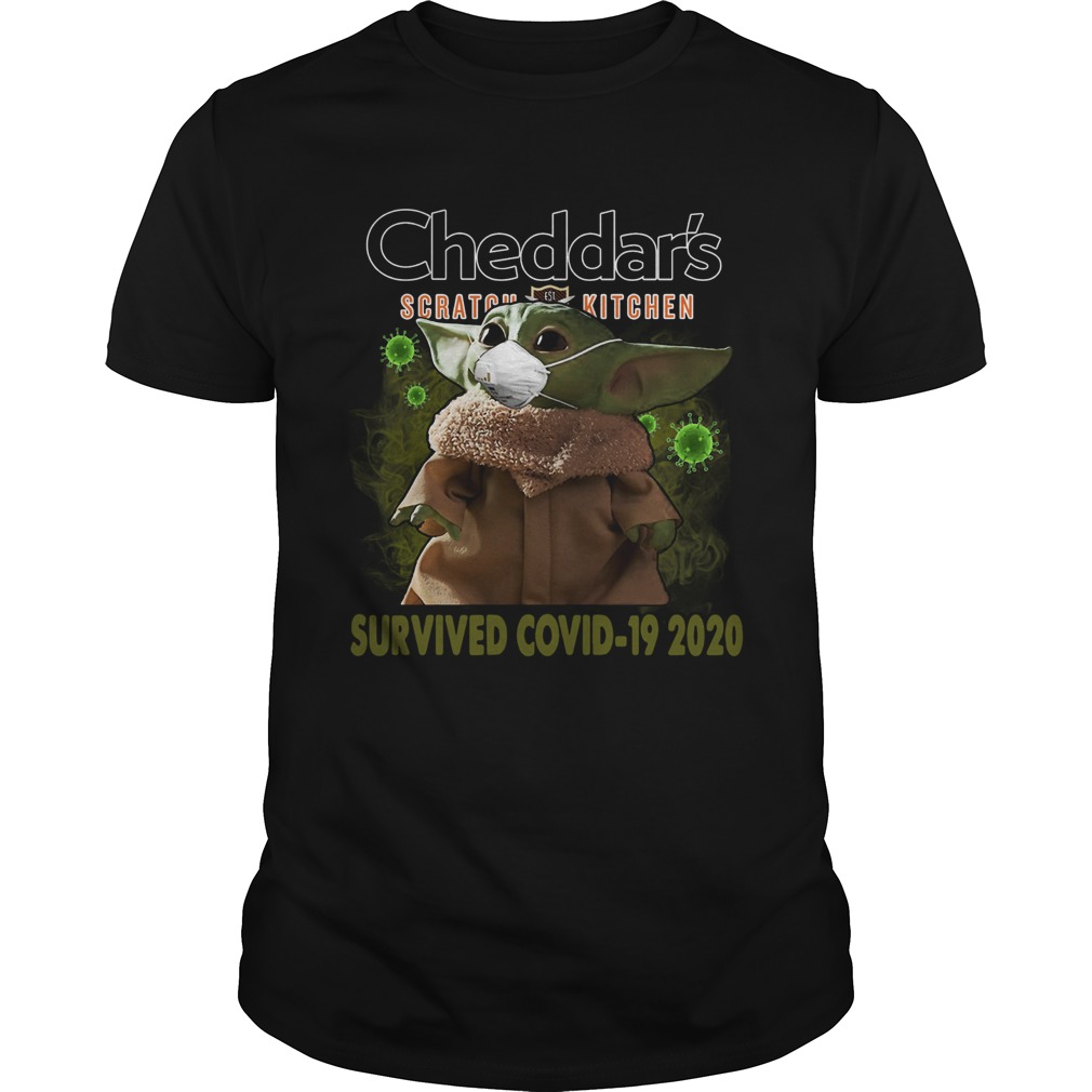 Baby Yoda Cheddars Scratch Kitchen Survived Covid 19 2020 shirt