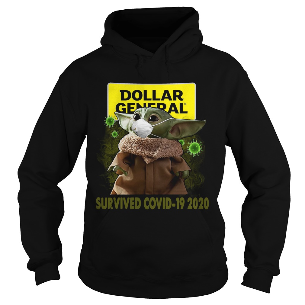 Baby Yoda Dollar General Survived Covid 19 2020 Hoodie