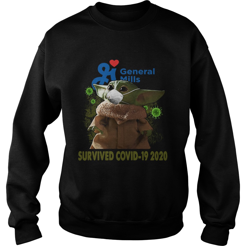 Baby Yoda General Mills Survived Covid 19 2020 Sweatshirt