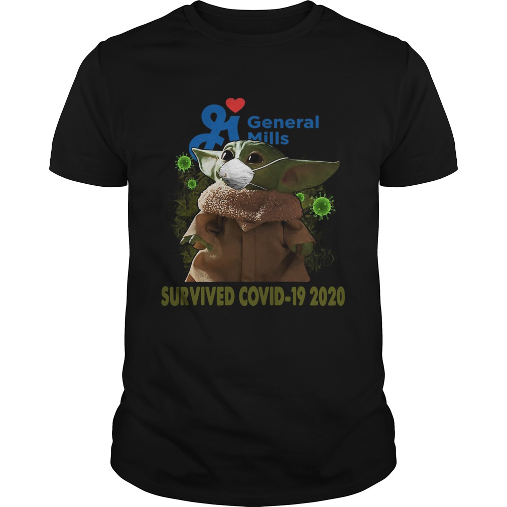 Baby Yoda General Mills Survived Covid 19 2020 shirt