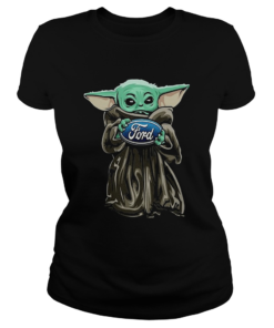 Baby Yoda Hug Ford Motor Company Star Wars  Classic Ladies