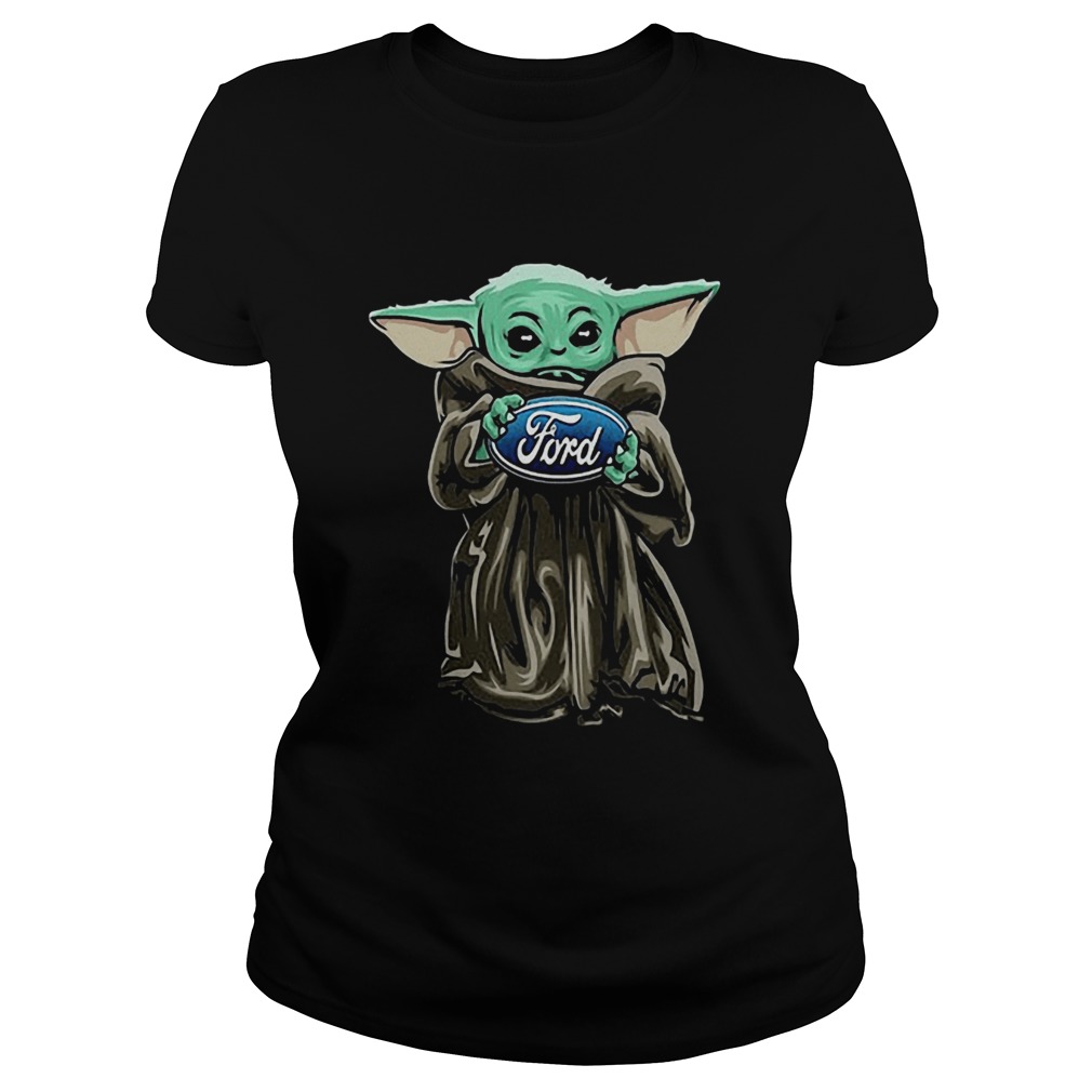 Baby Yoda Hug Ford Motor Company Star Wars Classic Ladies