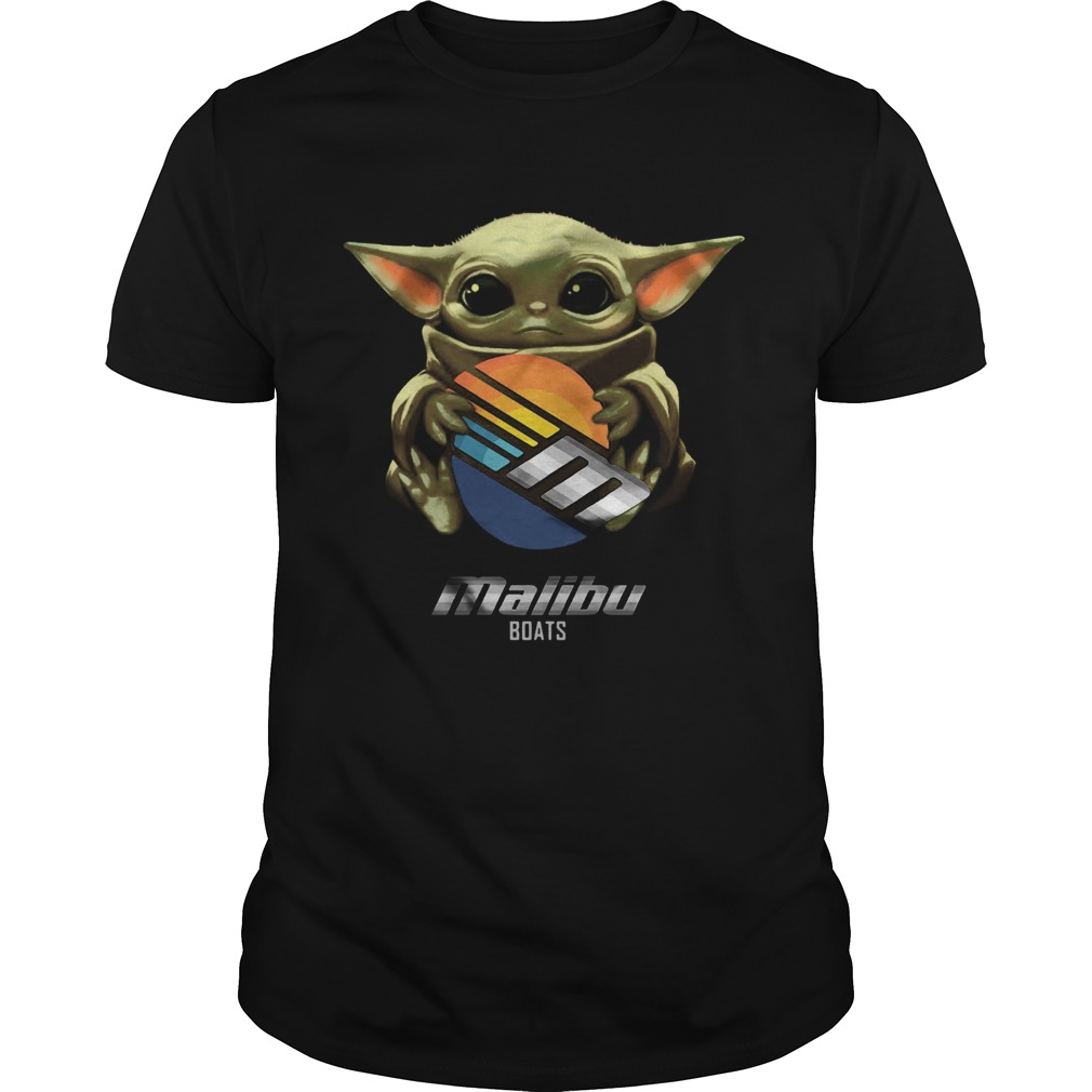 Baby Yoda Hug Malibu Boats Star Wars shirt