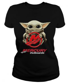 Baby Yoda Hug Mercury Outboards  Classic Ladies