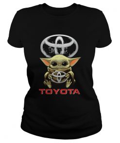 Baby Yoda Hug Toyota  Classic Ladies