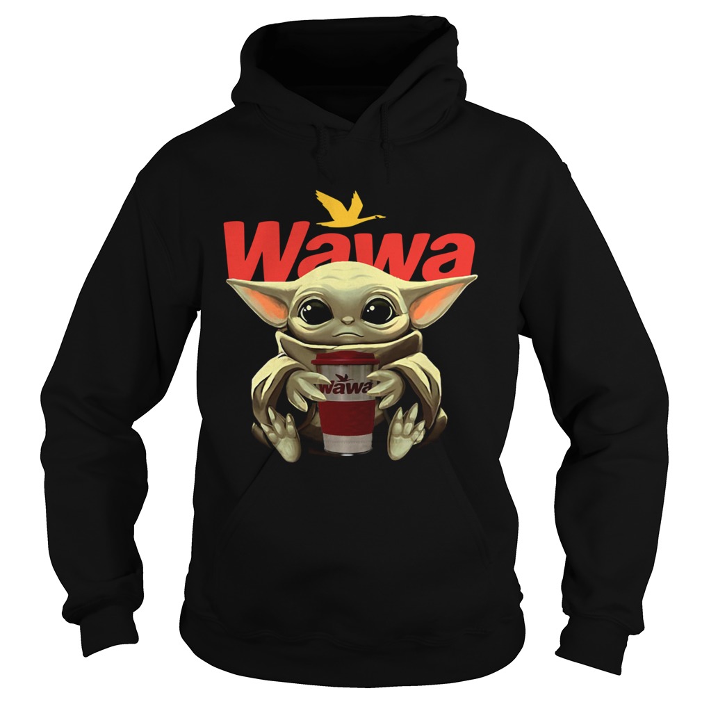 Baby Yoda Hug Wawa Coffee Hoodie