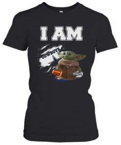 Baby Yoda I Am Dallas Cowboys Inside Me T-Shirt Classic Women's T-shirt