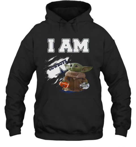 Baby Yoda I Am Dallas Cowboys Inside Me T-Shirt Unisex Hoodie